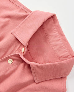 Hombres de calidad profesional de secado rápido para Polos 100% personalizado bordado patrón sólido tela de lona diseños Logo - Product Image 2