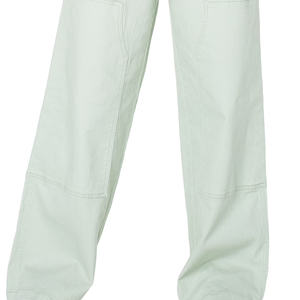 ผู้ผลิตที่ดีที่สุด กางเกงยีนส์ผู้หญิงแบบสั่งทำพิเศษ ดีไซน์ OEM วัสดุเดนิมทนทาน สีพื้น ผลิตตามสั่ง กางเกงผู้หญิง - Product Image 2