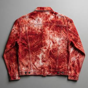 Chaqueta de Mezclilla con Lavado Ácido para Hombre |   Ropa de Calle de Invierno con Detalles de Botones, Resistente al Viento e Impermeable |   Fabricante de Mezclilla de Marca Privada OEM Personalizada - Product Image 2