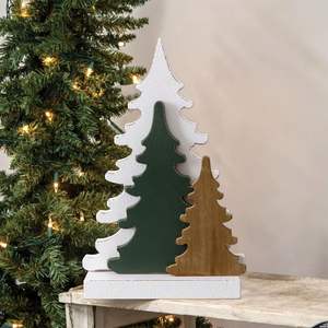 Vajilla y Decoración Navideña Artesanal de Madera y MDF para Fiestas Navideñas - Product Image 3