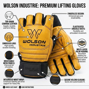 Full Finger Fitness Training <b>Gloves</b> Soft Comfortable <b>Grip</b> Workout Gym Weightlifting Support for Daily Sports Activities. - Product Image 4