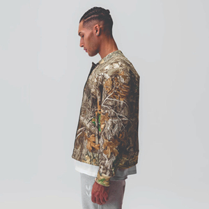 Custom Premium Camouflage Bomber <b>Jacket</b> Men Street Style <b>Zip</b> <b>Up</b> Casual Outerwear - Product Image 5