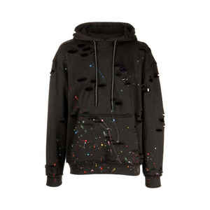 Sweat à capuche en coton 100% uni, séchage rapide, très demandé, pour homme, style streetwear, hiver, polaire - Product Image 1