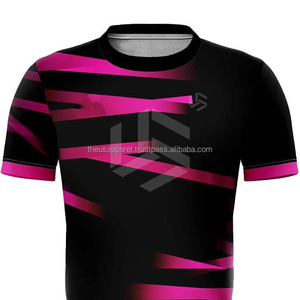 Maillot de football Nouvelle Arrivée Vêtements de sport Tenue de football 100% Polyester Spandex Impression par sublimation Dernier design Chemises à manches courtes - Product Image 5