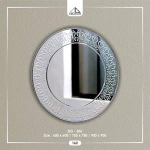 Espejo decorativo de pared que combina funcionalidad con atractivo estético, diseño moderno, decoración artística para montar en la pared. - Product Image 2