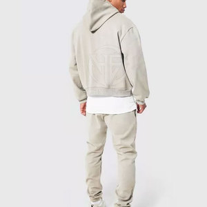 Chándal profesional para hombre, ropa de entrenamiento con tela flexible y diseño atlético cómodo, chándal extragrande para hombre - Product Image 3