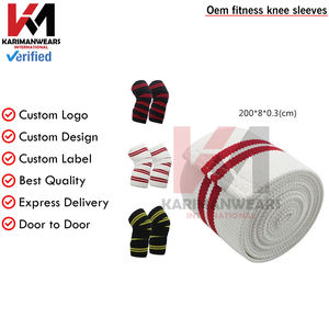 Genouillère de sport durable pour l'entraînement musculaire, la musculation, la force athlétique et la protection des muscles pendant les séances d'entraînement intenses - Product Image 4