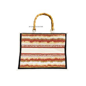 Bolsos Tote Hechos a Mano con Cuentas, Diseño Floral, Personalizados, Nueva Colección Verano 2026, Gran Venta - Product Image 2