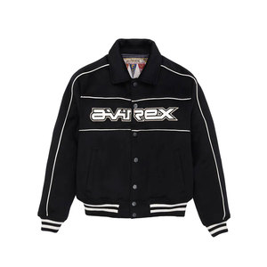 Blousons Avirex en Cuir de Haute Qualité – Nouvelle Collection Printemps – Vêtements Urbains Chauds et Imperméables pour Hommes – Respirants et Éco-responsables – Meilleures Ventes Hiver - Product Image 1