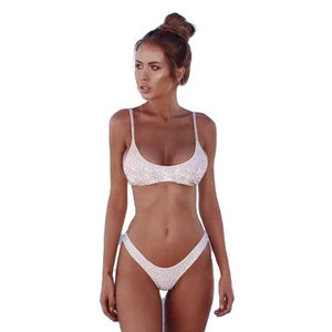 Traje de Baño de Una Pieza para Mujer, con Push-Up, Estampado Personalizado, de Secado Rápido, Transpirable, con Logotipo Frontal - Product Image 1