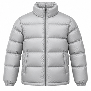 Breathable Waterproof Eco-Friendly Men's Winter Quick Dry Ultra-<b>light</b> Hooded <b>Puffer</b> <b>Jacket</b> Warm Front Logo Customizable Casual - Product Image 2
