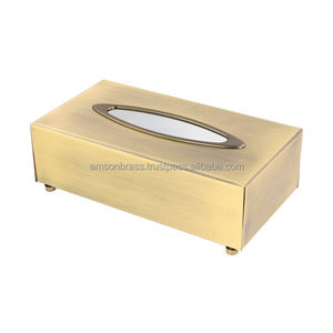 Trending Metal Brass Table Decoration Accessories Tissue <b>Box</b> <b>with</b> <b>Lid</b> Hammered Tissue <b>Box</b> <b>Decorative</b> Tissue <b>Box</b> - Product Image 6