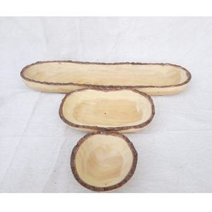 Juego de cuencos de masa de madera de calidad pura 100%, diseño Vintage Natural para el hogar, Hotel, restaurante, utensilios de cocina, producto artesanal de gran venta - Product Image 5
