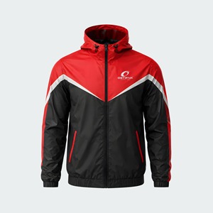 Ostriya Intl Men's Best Quality Hooded <b>Wind</b> <b>Breaker</b> Jacket Zipper Closure Winter Outdoor Wear Quick Dry Custom Logo - Product Image 3