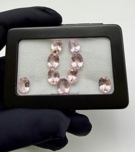 Gema Suelta de Morganita Rosa Natural Genuina de 10 Quilates, Gemas Shamim para Joyería Fina, Anillo, Colgante, Regalo, Forma Ovalada de 8x10 mm, Rara - Product Image 1