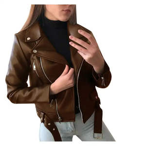 Manteau Trench Long en Cuir Véritable pour Femme 2026 – Manches Longues, Respirant, Écologique, Imperméable – Veste d'Hiver Urbaine pour Femme - Product Image 5