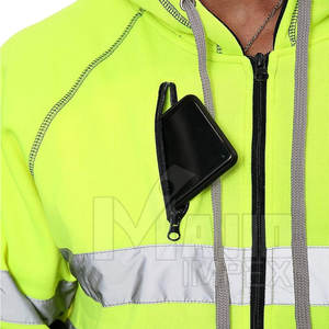 Sudaderas con Capucha Resistentes y Cómodas para Hombre, para Trabajo al Aire Libre, Ropa Cálida y Duradera, Sudaderas de Trabajo - Product Image 6