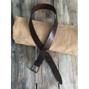 Handicrafts Men's Fashionable Leather Belts Formal Style Pure Brass Buckle Fashionable Genuine Leather Belts For Gift Ideas - Product Image 1