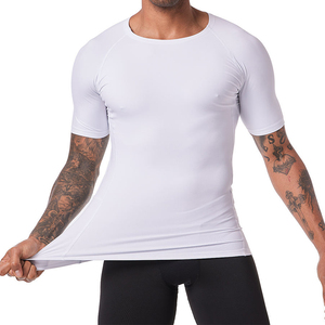 Nouveau T-shirt de compression à manches courtes pour homme, coupe ajustée, sous-vêtement de sport, collection 2026, vente chaude - Product Image 2