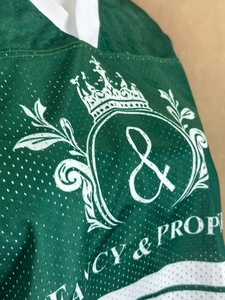 Maillot de hockey sur glace personnalisé en mesh pour femme, sublimation, réversible, vert et blanc, uniforme d'équipe, service OEM - Product Image 4