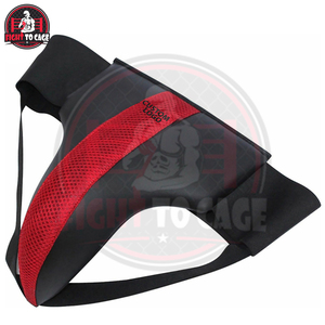 Premium Durable Boxing <b>Groin</b> <b>Guard</b> PU Leather Adjustable Waist Strap for MMA Martial Arts Training Men Youth Customizable - Product Image 3