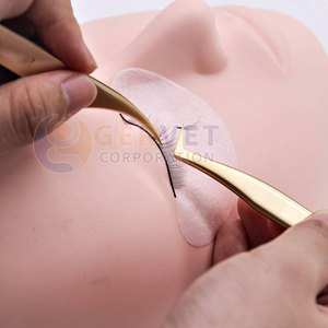 Nouvelle conception, pinces à extensions de cils professionnelles en acier inoxydable de haute qualité, vente en gros à bas prix - Product Image 4