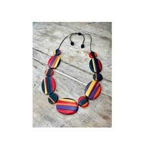 Elegante Collar con Colgante de Cadena Gruesa de Resina, Joyería de Diseño Extragrande, Hecho a Mano, Ligero, Accesorios de Moda para Mujer - Product Image 4