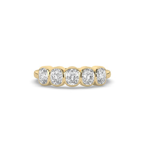 Luxeshine Jewellery 1.50 Carat Lab Grown Oval Brilliant Cut Diamond IGI Certified 14K Solid Gold Luxury <b>Ring</b> - Product Image 3