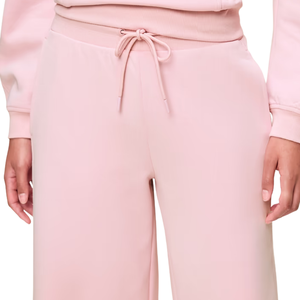 Pantalon de survêtement en molleton pour femme, coupe ample, taille élastique avec cordon de serrage, poches latérales, idéal pour les loisirs et le quotidien - Product Image 5