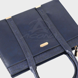 Modern Women Genuine Leather Bags Eco Friendly Lightweight Durable Quality Finish Organized Compartments Adjustable Strap Zipper - Product Image 4