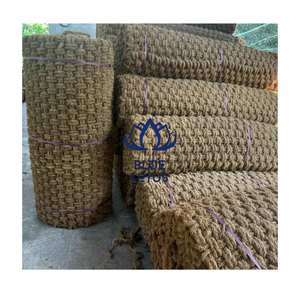 Tapis en fibre de coco naturelle du Vietnam, écologique, disponible en rouleau pour sols commerciaux et zones d'entrée - Product Image 1