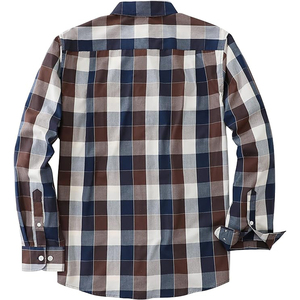 เสื้อเชิ้ตผ้าฝ้ายฟลานเนล 100% สำหรับผู้ชาย ใส่สบาย ระบายอากาศได้ดี เป็นมิตรกับสิ่งแวดล้อม  ไซส์ใหญ่  ลายเรียบ  ใช้ได้ทุกวัน  รับสั่งทำตามแบบ - Product Image 2