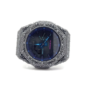 Reloj de Lujo con Correa de Goma y Diamantes Moissanite VVS Starspire Jewels 2026, Tamaño Personalizable - Product Image 6