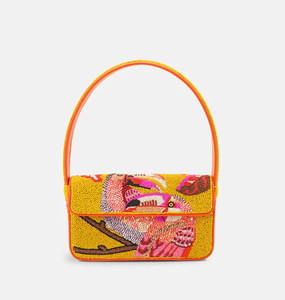 Sac à main brodé en coton fait main avec perles et broderie florale, sac à bandoulière d'été pour femme, idéal pour les soirées - Product Image 3