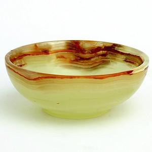 Bol à salade en résine sans BPA, fait main par un designer, avec surface polie et texture ronde, pour la décoration de la maison et la mise en scène de la table - Product Image 2