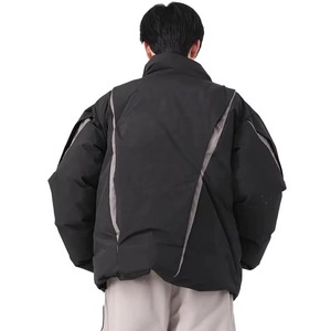 Veste d'extérieur matelassée personnalisée pour homme, légère, en duvet de canard et de coton, avec un facteur de remplissage de 700, 800, 850, 900 - Product Image 5