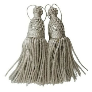 Borlas de lingotes de plata pour églises, décorations métalliques or et argent avec boule pour vêtements liturgiques - Product Image 4