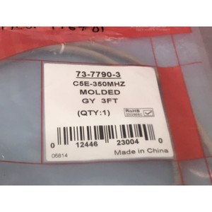 สายเคเบิลปลั๊กแบบขึ้นรูป EMERSON 73-7790-3 C5E-350MHZ 3 ฟุต - อุปกรณ์และอะไหล่เซมิคอนดักเตอร์ระดับโลกที่เชื่อถือได้ - Product Image 6