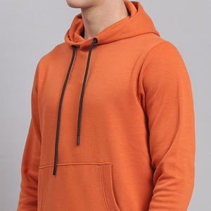 Blank <b>Men's</b> <b>Orange</b> Tracksuit Neon Cotton Fleece Oversized <b>Hoodie</b> & Jogger Set Perfect <b>For</b> Streetwear & Casual Wear <b>Men</b> Tracksuit - Product Image 6