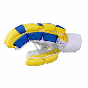 ถุงมือผู้รักษาประตูคริกเก็ตคุณภาพสูง ปรับแต่งได้ตามต้องการ ออกแบบสีและขนาดได้ตามต้องการ - Product Image 5