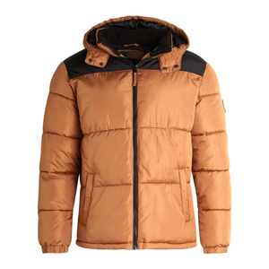 Chaqueta Parka para Hombre STITCH LAB, Color Sólido, Lona de Secado Rápido, Cierre de Cremallera, Ropa Exterior Informal, Corte Regular, Chaqueta de Invierno - Product Image 6