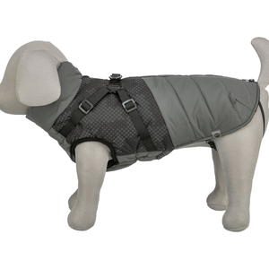 Abrigo de Invierno Pontis Reflect con Arnés XXS Gris, Ropa Cómoda para Mascotas con Arnés Confortable - Product Image 2