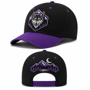 Custom Outdoor Baseball Cap With Embroidered <b>Animal</b> Logo Front Back Adjustable Snapback Sports <b>Hat</b> <b>For</b> Team Orders Fast Ship Now - Product Image 3
