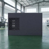 Kompresor Udara Sekrup Tanpa Oli Jinjing Tipe Kering 55-355 Kw Silent Mute Berpendingin Udara/Air Penggerak Langsung Medis