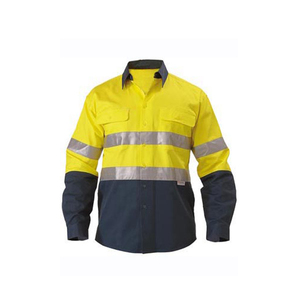 Custom Logo 7oz Soft <b>Flame</b> Resistant Work <b>Shirts</b> Long Sleeve Industrial Work Uniform for Protection Customizable Logo - Product Image 4