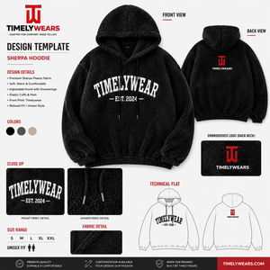 เสื้อฮู้ดโอเวอร์ไซส์ผู้ชาย สีดำ พิมพ์ลายนิวยอร์ก สไตล์ลำลองสำหรับฤดูหนาว ทรงปกติ ผ้าถักโพลีเอสเตอร์ - Product Image 2