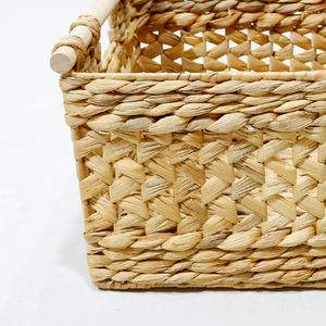 <b>Hamper</b> Boxes Rectangle Spa Gift <b>Basket</b> in Bulk Empty Water Hyacinth <b>Basket</b> Made of Willow Personalized Large Gift <b>Hamper</b> Box - Product Image 6