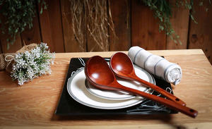 Vente en gros, ensemble de table en bambou naturel durable et personnalisable, collection d'ustensiles de cuisine pour la cuisine - Product Image 4