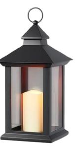 Lanterne en métal et verre avec finition noire brillante, vente en gros directe d'usine, lanterne à bougie pour décoration extérieure et intérieure, faite à la main - Product Image 6