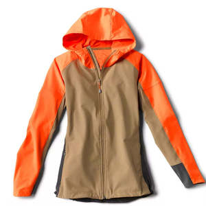 <b>High</b> <b>Visibility</b> Blaze Orange Hunting <b>Jacket</b> Waterproof <b>Softshell</b> Outdoor Performance Gear Windproof Tactical Coat for Hiking - Product Image 1